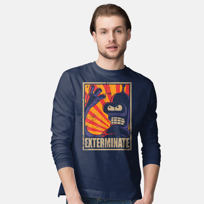 Exterminate-Mens-Long Sleeved-Tee-Xentee