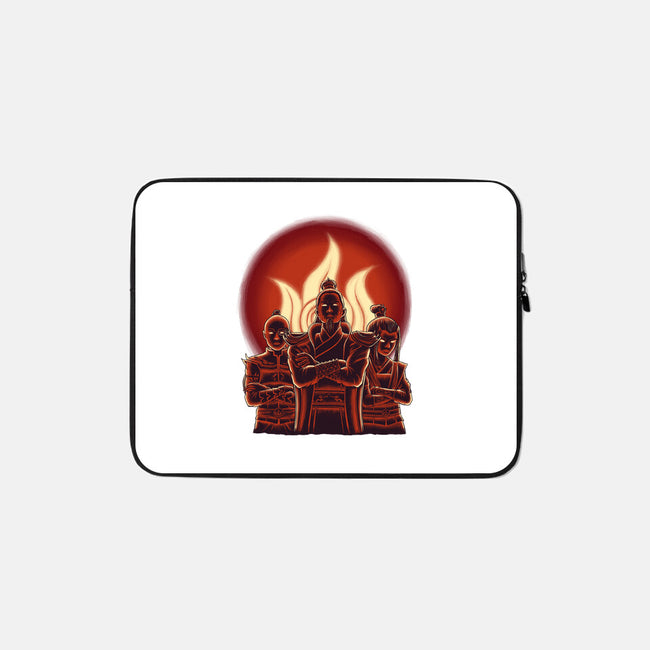 Fire Lords-None-Zippered-Laptop Sleeve-rmatix