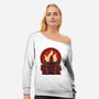 Fire Lords-Womens-Off Shoulder-Sweatshirt-rmatix