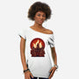 Fire Lords-Womens-Off Shoulder-Tee-rmatix