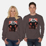 Mighty Kong-Unisex-Crew Neck-Sweatshirt-Astrobot Invention