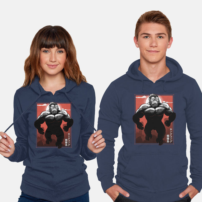 Mighty Kong-Unisex-Pullover-Sweatshirt-Astrobot Invention