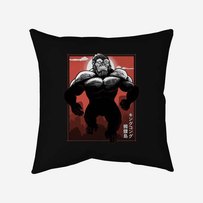 Mighty Kong-None-Non-Removable Cover w Insert-Throw Pillow-Astrobot Invention