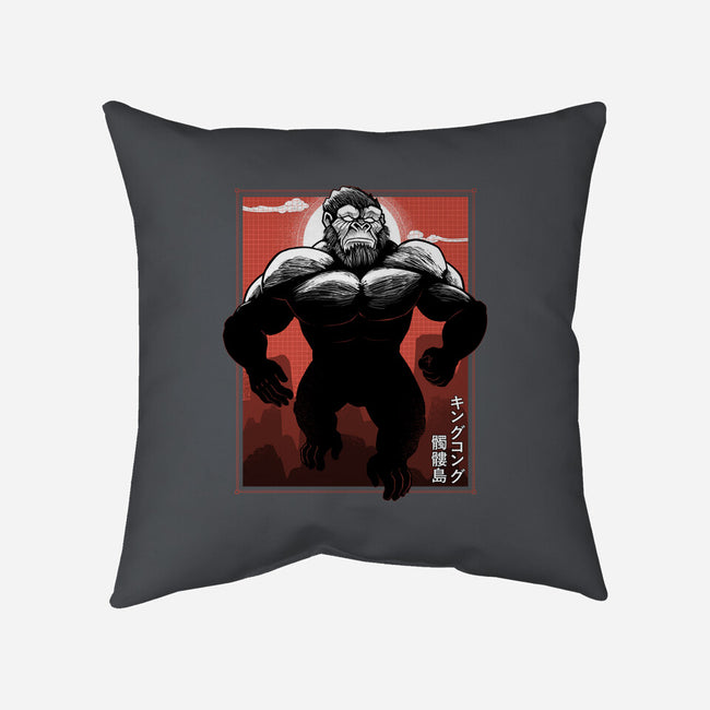 Mighty Kong-None-Non-Removable Cover w Insert-Throw Pillow-Astrobot Invention