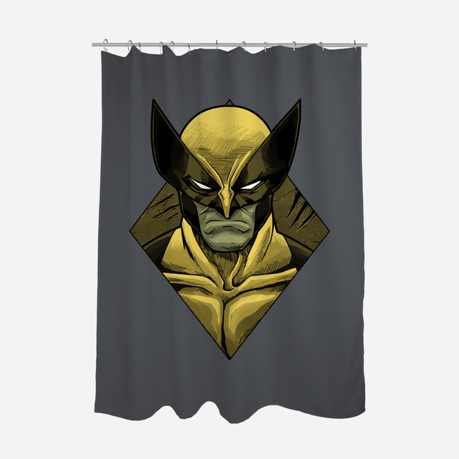 The Weapon X-None-Polyester-Shower Curtain-Astrobot Invention