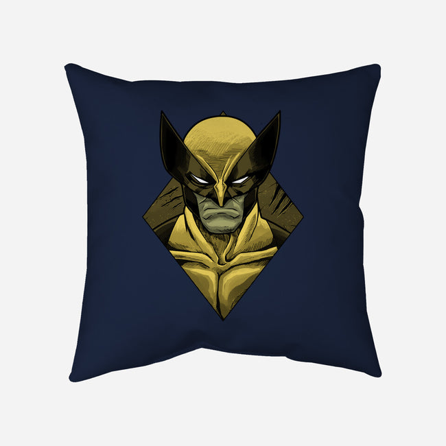 The Weapon X-None-Non-Removable Cover w Insert-Throw Pillow-Astrobot Invention