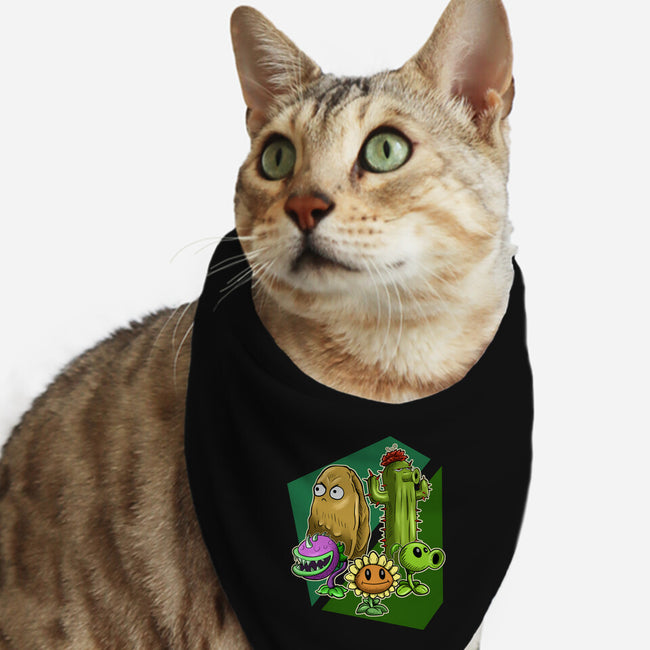 My Plant Squad-Cat-Bandana-Pet Collar-nickzzarto