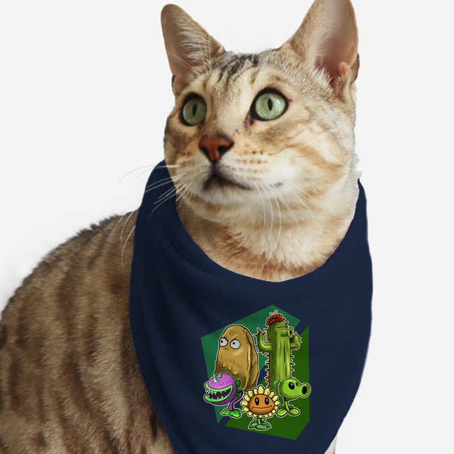 My Plant Squad-Cat-Bandana-Pet Collar-nickzzarto