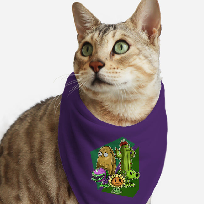 My Plant Squad-Cat-Bandana-Pet Collar-nickzzarto