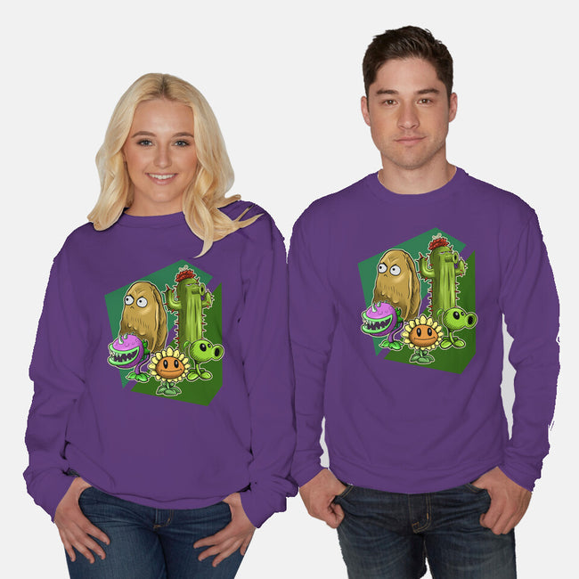 My Plant Squad-Unisex-Crew Neck-Sweatshirt-nickzzarto