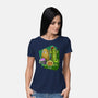 My Plant Squad-Womens-Basic-Tee-nickzzarto