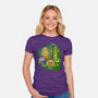 My Plant Squad-Womens-Fitted-Tee-nickzzarto