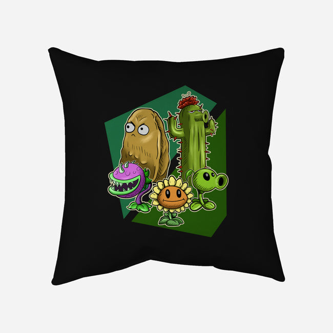 My Plant Squad-None-Removable Cover w Insert-Throw Pillow-nickzzarto