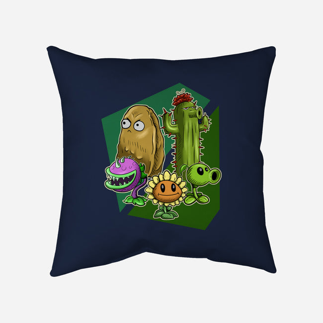 My Plant Squad-None-Removable Cover w Insert-Throw Pillow-nickzzarto