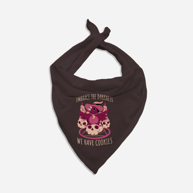 Embrace The Darkness-Dog-Bandana-Pet Collar-FunkVampire