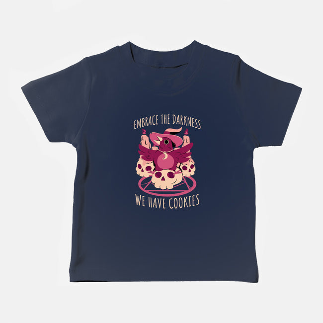 Embrace The Darkness-Baby-Basic-Tee-FunkVampire