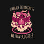 Embrace The Darkness-Womens-Racerback-Tank-FunkVampire