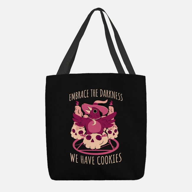 Embrace The Darkness-None-Basic Tote-Bag-FunkVampire