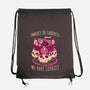 Embrace The Darkness-None-Drawstring-Bag-FunkVampire