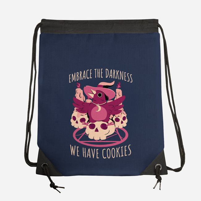 Embrace The Darkness-None-Drawstring-Bag-FunkVampire