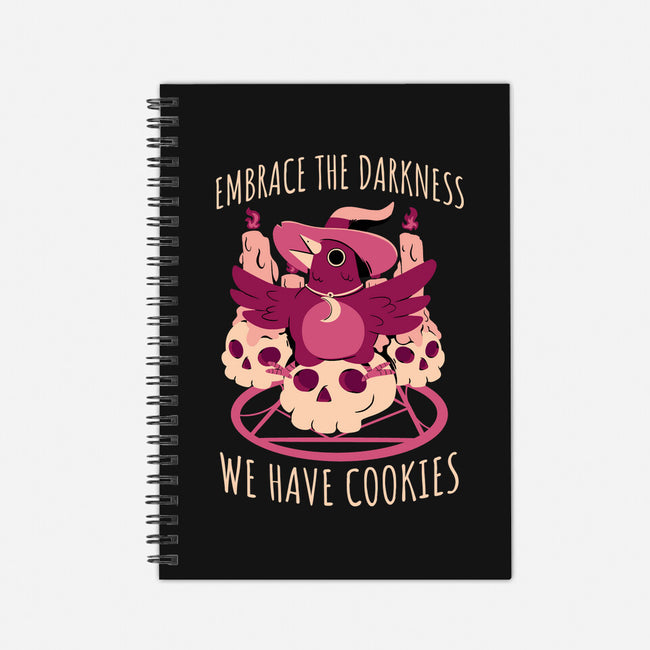 Embrace The Darkness-None-Dot Grid-Notebook-FunkVampire