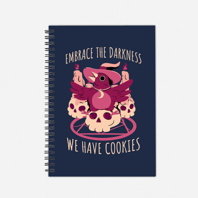 Embrace The Darkness-None-Dot Grid-Notebook-FunkVampire