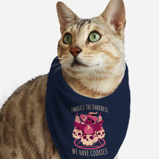 Embrace The Darkness-Cat-Bandana-Pet Collar-FunkVampire