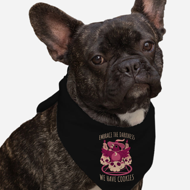 Embrace The Darkness-Dog-Bandana-Pet Collar-FunkVampire