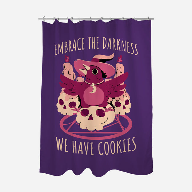 Embrace The Darkness-None-Polyester-Shower Curtain-FunkVampire