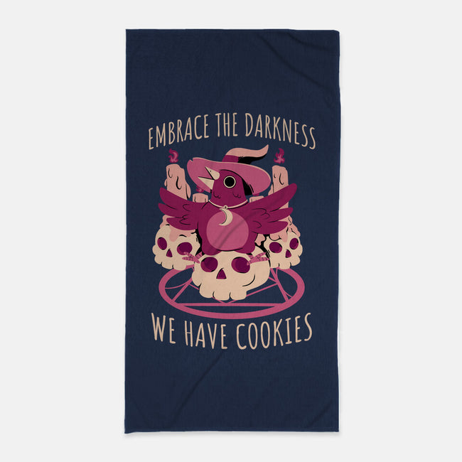 Embrace The Darkness-None-Beach-Towel-FunkVampire