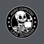 More Espresso Less Depresso-Dog-Bandana-Pet Collar-tobefonseca