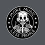 More Music Less People-Unisex-Crew Neck-Sweatshirt-tobefonseca