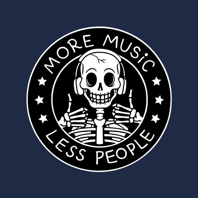 More Music Less People-None-Drawstring-Bag-tobefonseca