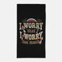 I Worry That I Worry Too Much-None-Beach-Towel-tobefonseca