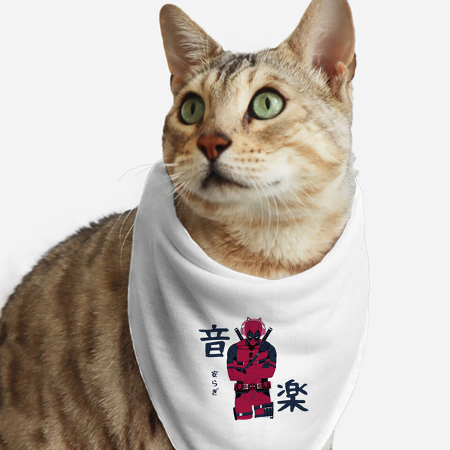 Music And Inner Peace-Cat-Bandana-Pet Collar-naomori