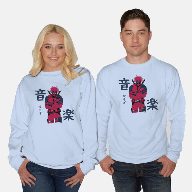 Music And Inner Peace-Unisex-Crew Neck-Sweatshirt-naomori