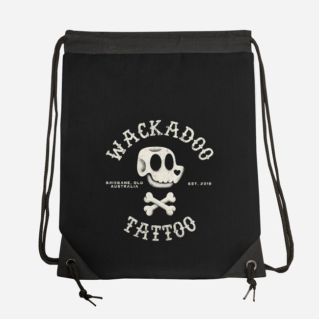 Wackadoo Tattoo-None-Drawstring-Bag-zachterrelldraws