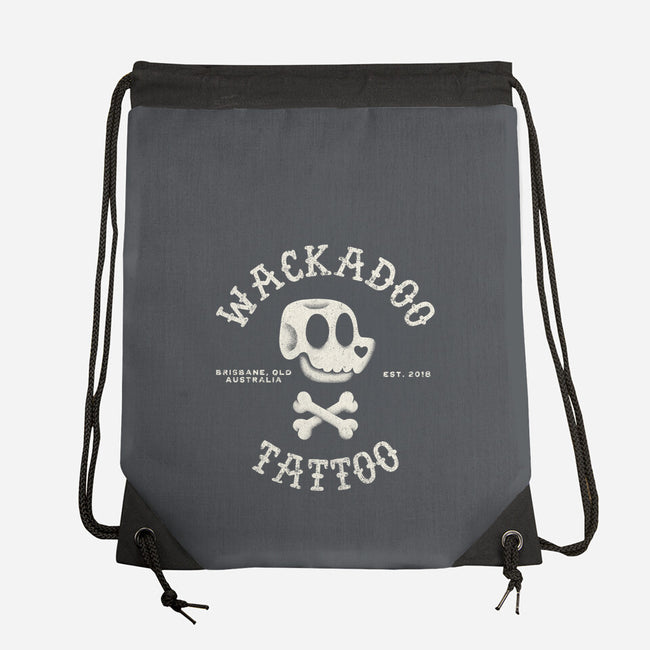 Wackadoo Tattoo-None-Drawstring-Bag-zachterrelldraws