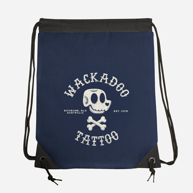 Wackadoo Tattoo-None-Drawstring-Bag-zachterrelldraws