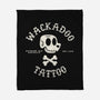 Wackadoo Tattoo-None-Fleece-Blanket-zachterrelldraws