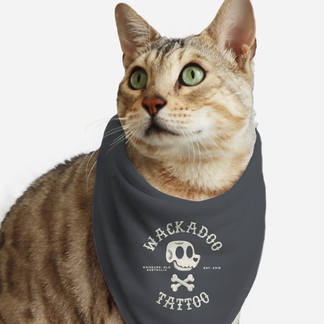 Wackadoo Tattoo-Cat-Bandana-Pet Collar-zachterrelldraws