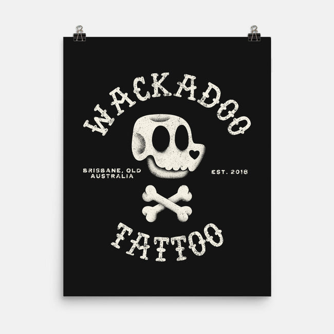 Wackadoo Tattoo-None-Matte-Poster-zachterrelldraws