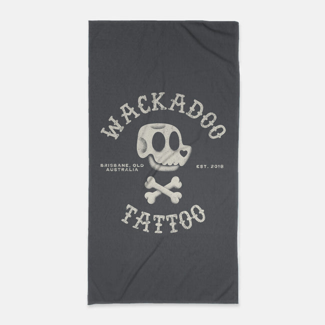 Wackadoo Tattoo-None-Beach-Towel-zachterrelldraws