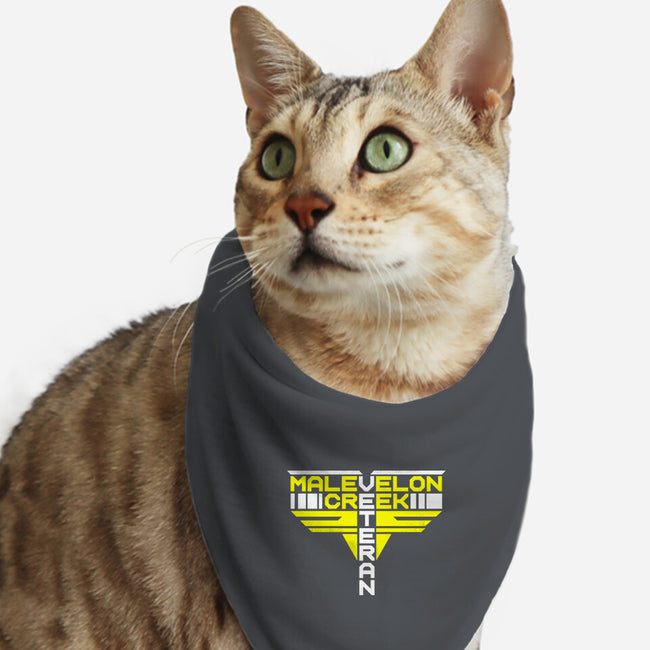 Malevelon Veteran-Cat-Bandana-Pet Collar-rocketman_art