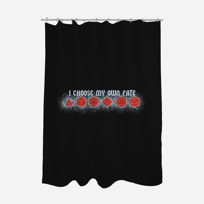 I Choose My Own Fate-None-Polyester-Shower Curtain-Kladenko