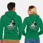 Willie Bones-Unisex-Zip-Up-Sweatshirt-kennsing