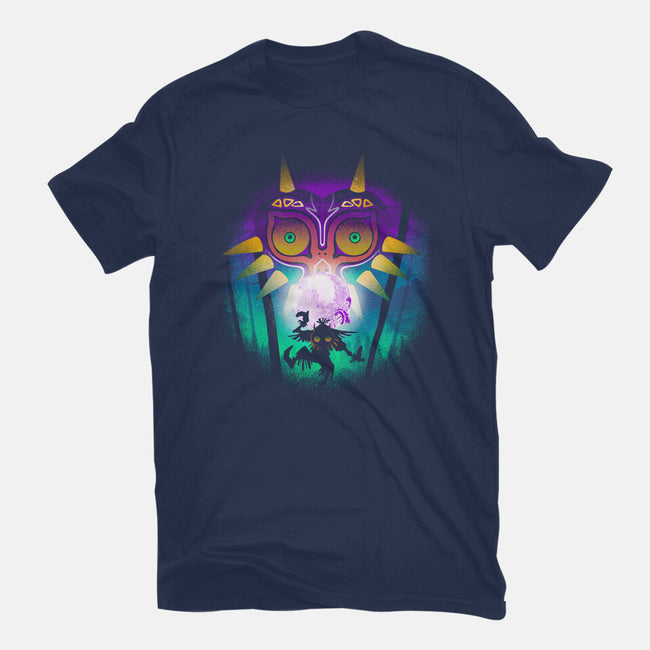 The Moon And The Mask-Mens-Basic-Tee-Donnie