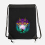 The Moon And The Mask-None-Drawstring-Bag-Donnie