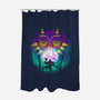 The Moon And The Mask-None-Polyester-Shower Curtain-Donnie