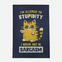 Allergic To Stupidity-None-Outdoor-Rug-kg07